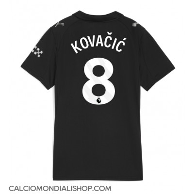 Maglie da calcio Manchester City Mateo Kovacic #8 Seconda Maglia Femminile 2025-26 Manica Corta Maglie da calcio Manchester City Mateo Kovacic #8 Seconda Maglia Femminile 2025-26 Manica Corta